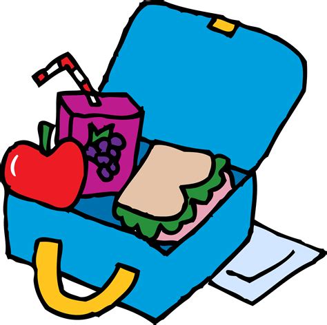 lunch box images clip art